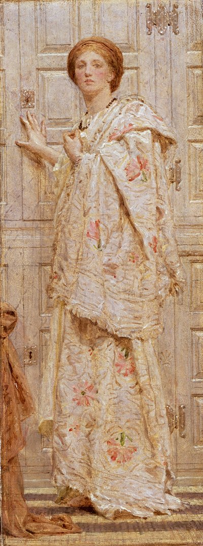 Un bordado de Albert Joseph Moore